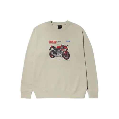 HUF Светлый кофейный унисекс толстовки