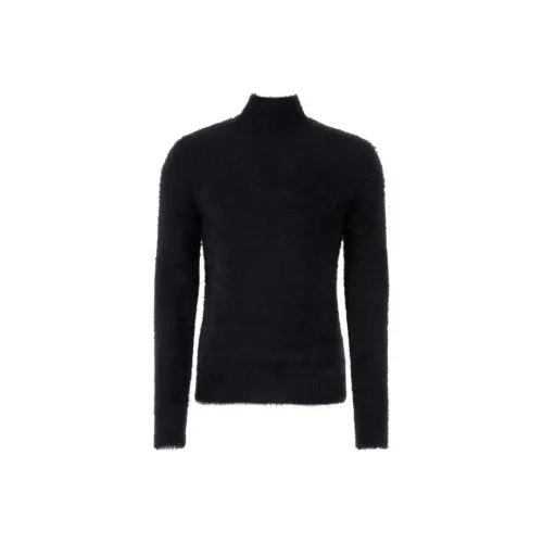 DRIES VAN NOTEN Мужские черные свитеры