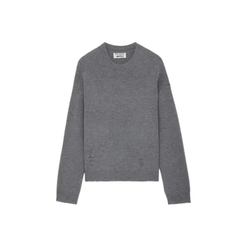 Zadig Voltaire Свитер Унисекс Средний Серый