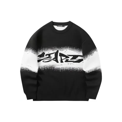 HLA JEANS Черный узор 36 Мужской трикотаж