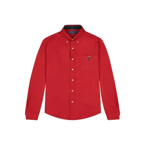 Polo Ralph Lauren Рубашка Мужская Красная
