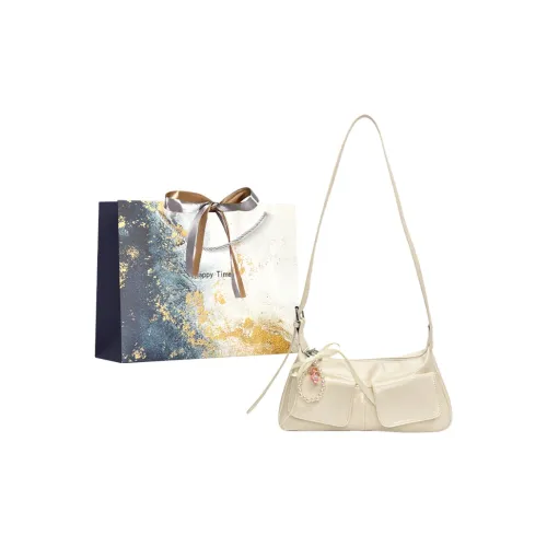 Iman's House ПУ (полиуретан) Сумка через плечо Женская Белая Розовая Черная Серебряная