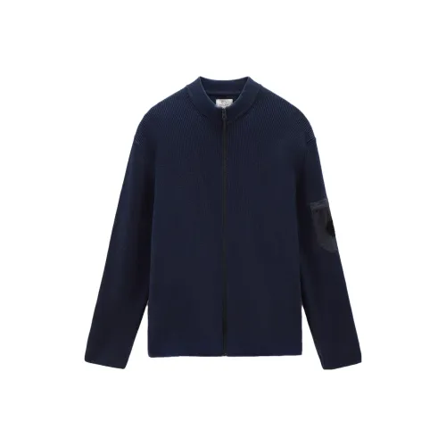 WOOLRICH Синие Мужские Свитера