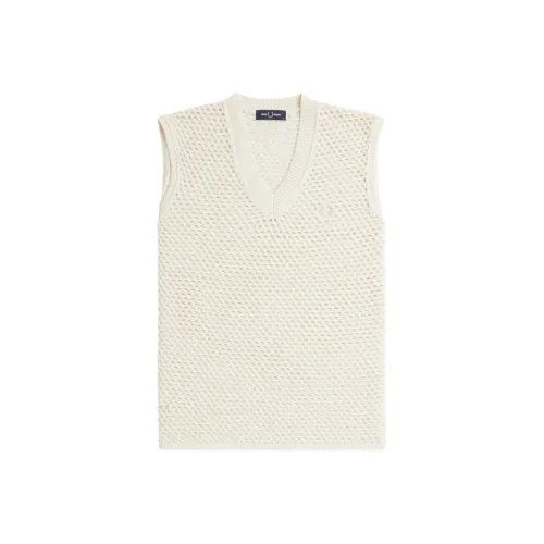 FRED PERRY Кружево KNIT Майка Мужская Белая