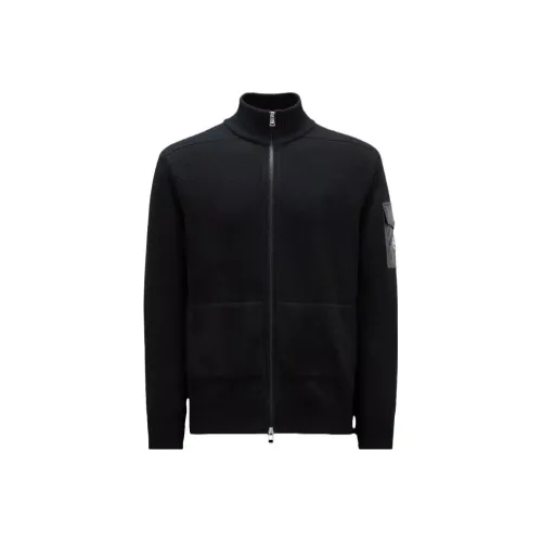 MONCLER Черный Мужской Трикотаж