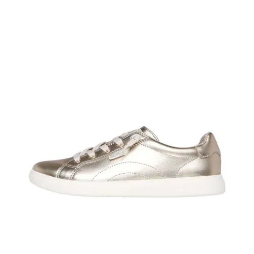 Skechers BOBS D'VINE Низкие Кроссовки для скейтбординга Женские Золотые