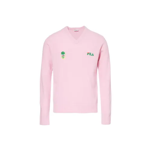 FILA Темно-розовые Мужские Свитера