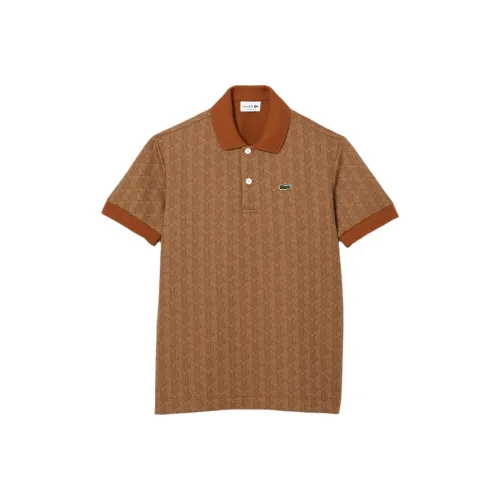 LACOSTE Collaboration Khaki Мужская Поло