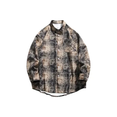 JEEP SPIRIT Коричневый Мужская Рубашка