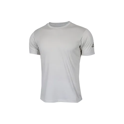 Adidas T-Shirt Мужская Серо-Белая