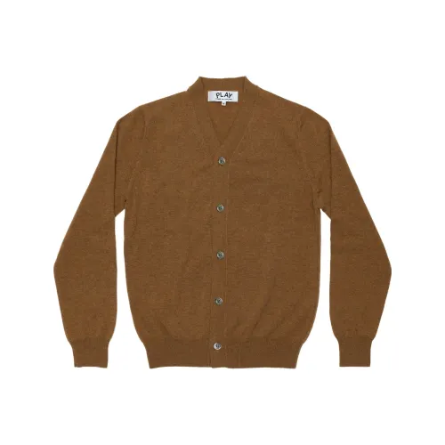 CDG Play Коричневый Мужской Трикотаж