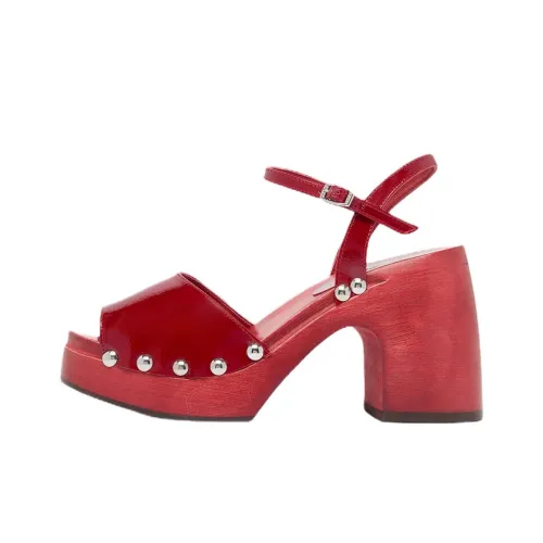 Carel Laly One Ремешок Сандалии 9 см Женские Красные