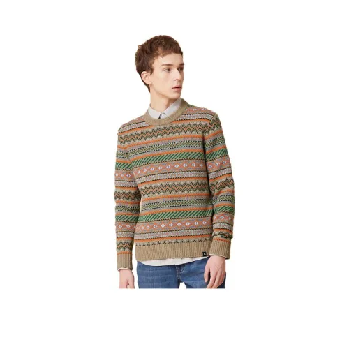 HAZZYS Коричневый Мужской Свитеры