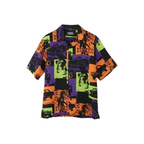 HYSTERIC GLAMOUR Рубашка Мужская Многоцветная