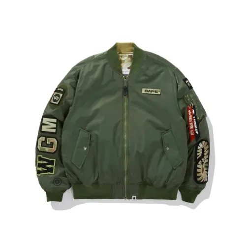 A BATHING APE Army Camouflage Olive Men's Jackets