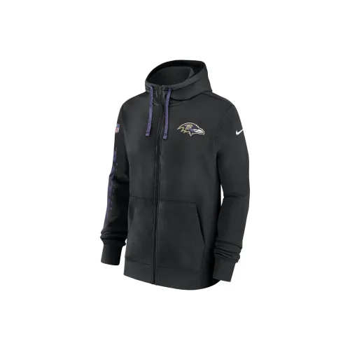 Nike NFLClub Baltimore Ravens Sideline Team Issue Толстовка Мужская Черная