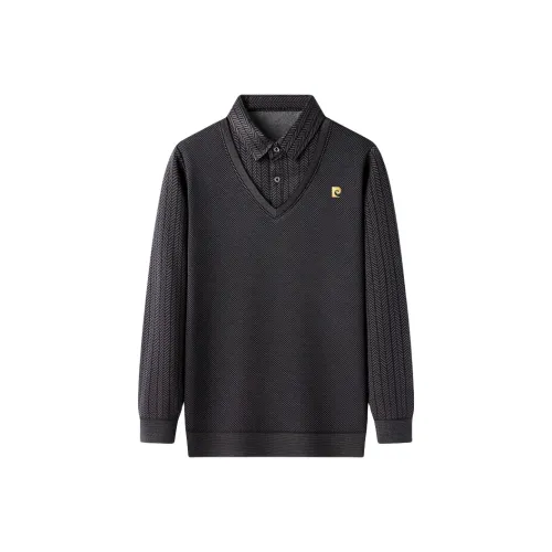 PIERRE CARDIN Свитер Мужской Кофейный