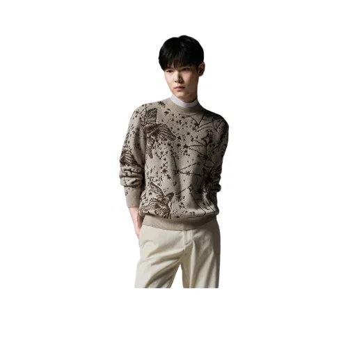 SAINT ANGELO Свитер Мужской Гравий