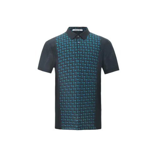 Francesco Totti Поло Мужское Черное