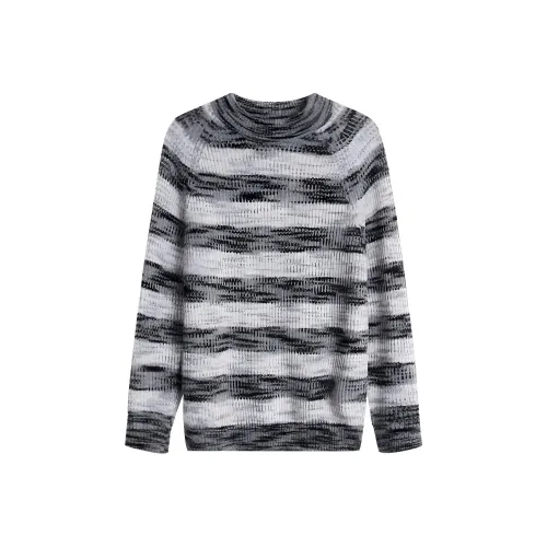 K BOXING Кашемировый свитер мужской светло-серый