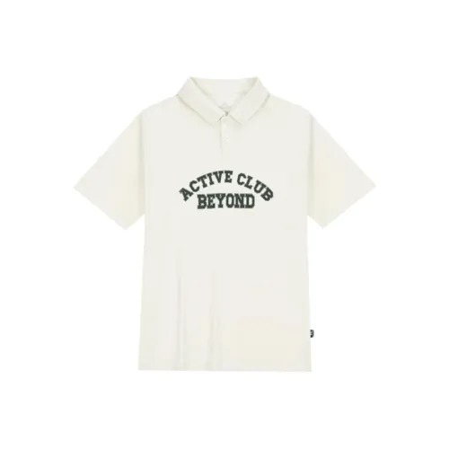 361° Поло Унисекс Кремовый Белый