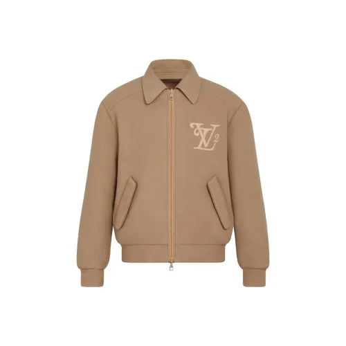 LOUIS VUITTON Новые ежеквартальные продукты LV Коричневые Мужские Куртки
