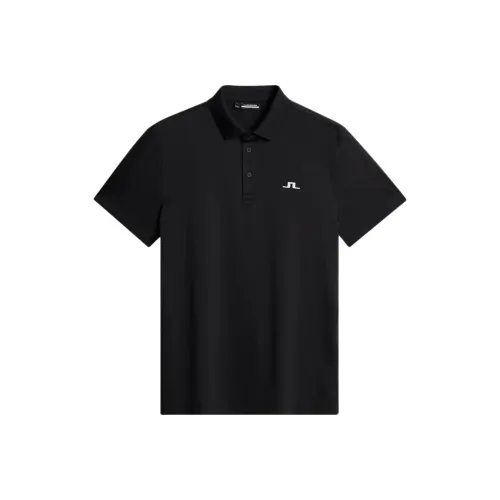 J.Lindeberg Поло Мужское Черное