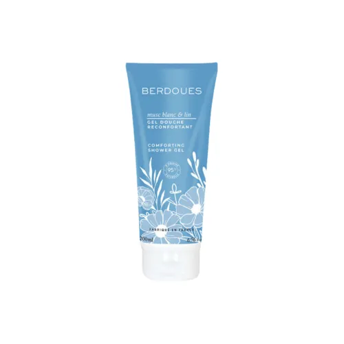 BERDOUES White Musk Linen Shower Gel Глубокая чистка Увлажнение 200 мл