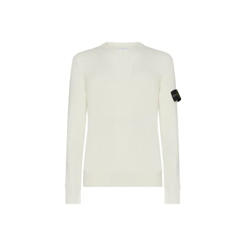 Stone Island Белые Мужские Свитера