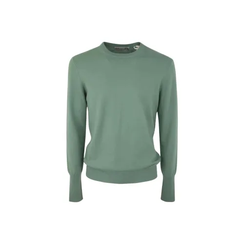 BALLANTYNE Кашемировый свитер мужской зеленый