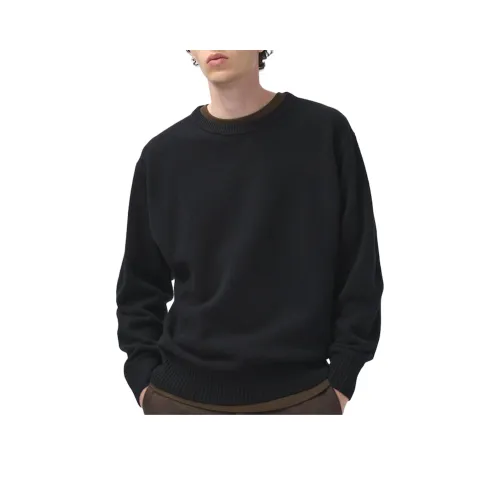 UNIQLO Черный Унисекс Свитеры