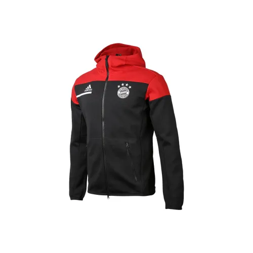 Adidas Черный Красный Мужская Куртка