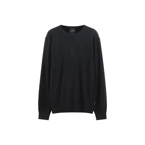 ARMANI EXCHANGE Черные Мужские Свитера