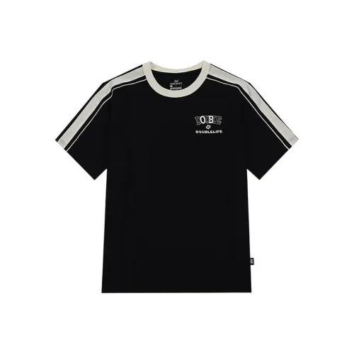 361° T-Shirt Унисекс Супер Черный Кремовый Белый