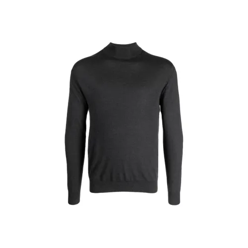 N.Peal Кашемир Свитер Мужской Серый