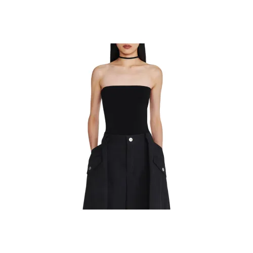 DION LEE SS24 Reverse Halter Top Tank Top Unisex Black DION LEE SS24 Реверс Халтер Топ Топ на бретелях Унисекс Черный