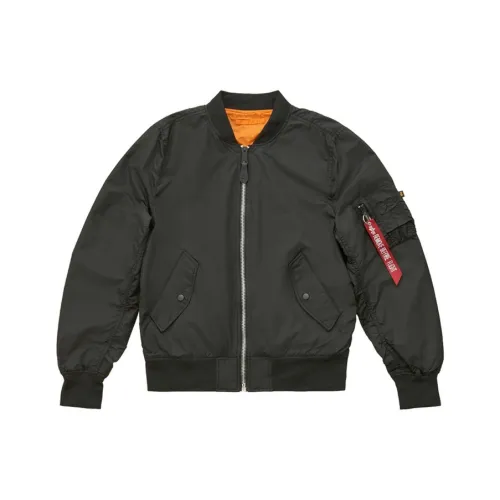 Alpha Industries Свободный крой Умеренный Двусторонняя куртка Унисекс Черный