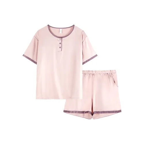 Xuan Liang Pajama Комплект Женский Розовое Шампанское