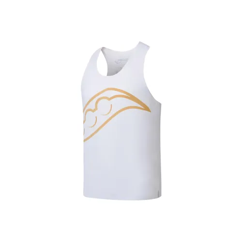 Saucony Бег Майка Унисекс Белый