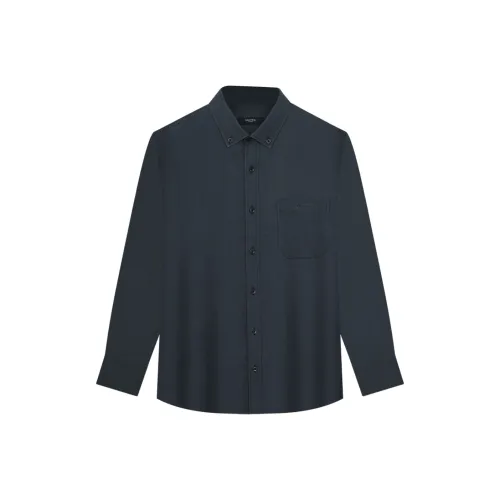 NAUTICA TAILORED Темно-серый Мужские Рубашки