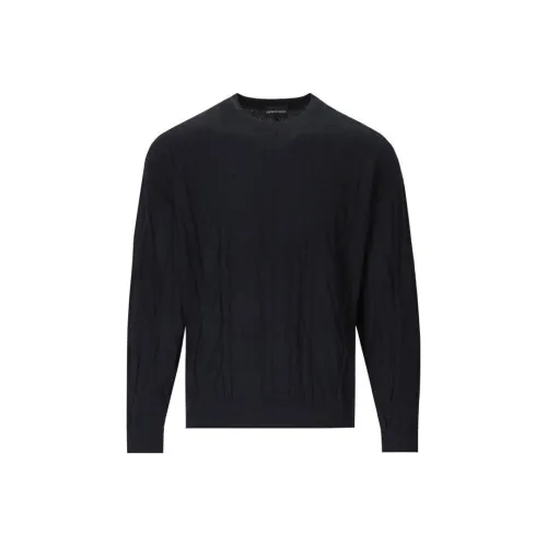 EMPORIO ARMANI Свитер Мужской Морской Синий