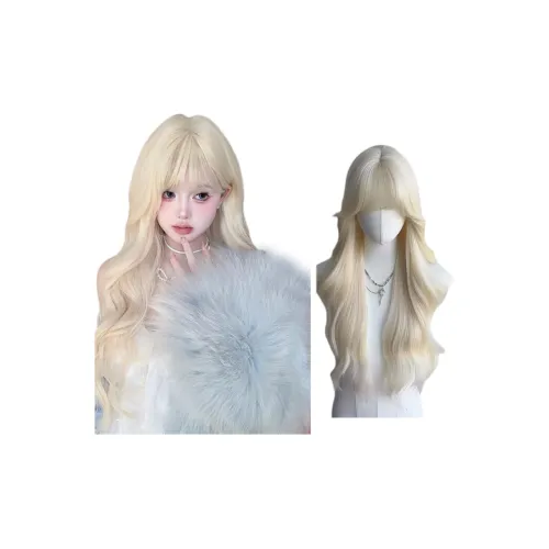 GLUNA Американский Straight Длинный Кудрявый Большая волна Парики