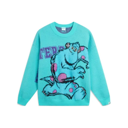 LiNing x Disney Трикотаж Мужской Ледяной Фарфоровый Зеленый