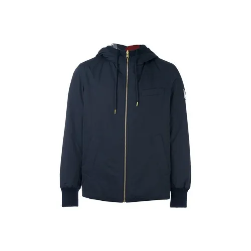 Moncler Темно-синие мужские куртки