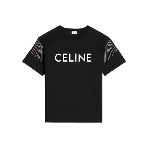 CELINE SS22 T Рубашка Мужская Черная