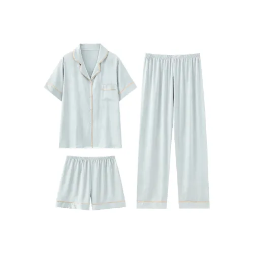 O'MESIK Пижамный комплект женский мятно-зеленый