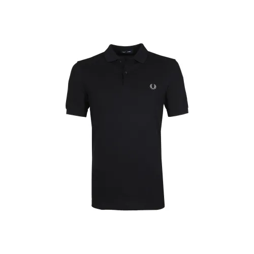 FRED PERRY Мужская черная поло