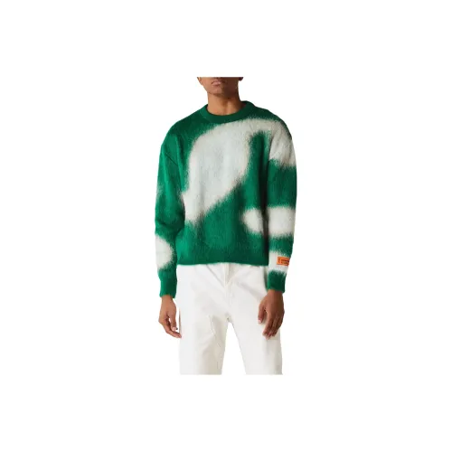 HERON PRESTON Зеленый Мужской Свитеры