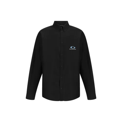 Balenciaga Мужские Черные Рубашки