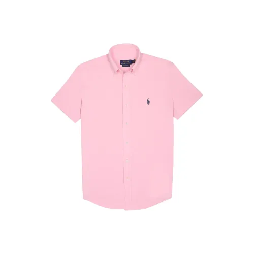 Polo Ralph Lauren SS24 Рубашка Мужская Розовая